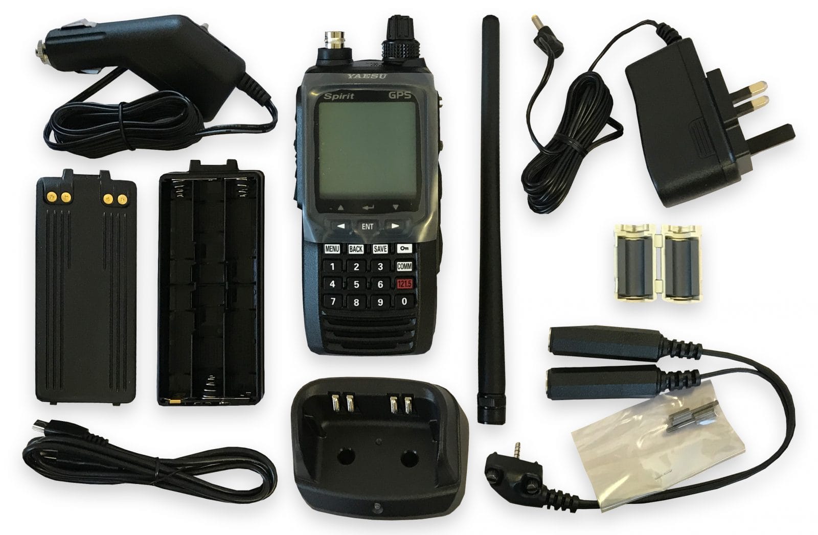 2-Way Radio Only Handset, Li-ion Battery Pack, Charging Cradle, 1- Belt Cl - 2